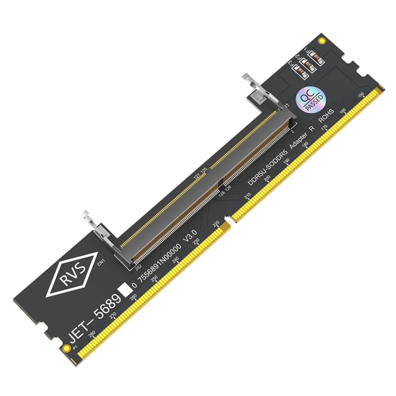 Image of DDR5 RAM to SO DDR5 U-DIMM Adapter Memory Card Converter Tester New