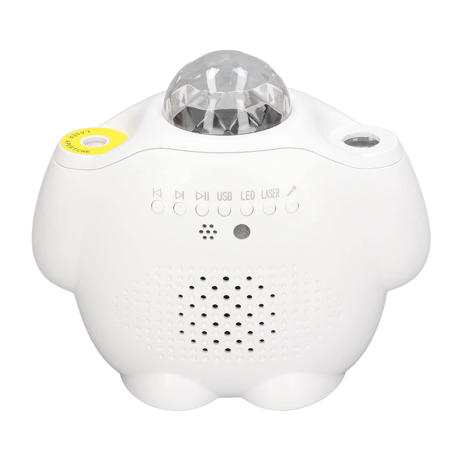 YWBL-WH Star Projector Lampe RGB Fernbedienung Wasser Muster Ambiente