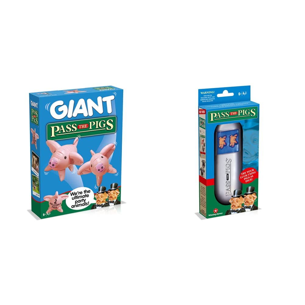 PASS THE PIGS Giant Dice Game Dice Game