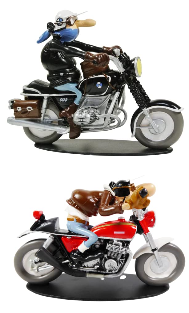 OPO 10 - Set of 2 Joe Bar Team 1/18 Motorcycles Compatible with