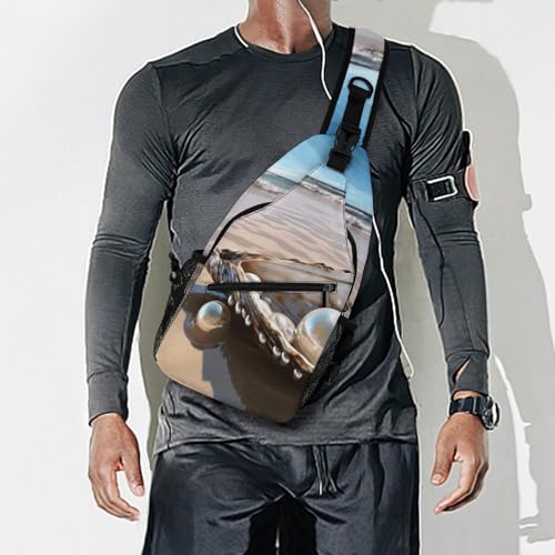 Bolso cruzado Ocean Beach Mussel para senderismo miniatura 7