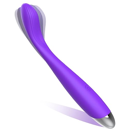 Adult Sex Toys for Women,Clitoral G Spot Vibrator with 10 Powerful Vibrating Modes,Clitoral Nipple Stimulator Finger Bullet Vibrators Waterproof Strapless on Dildo Anal Toys for Couple - Purple