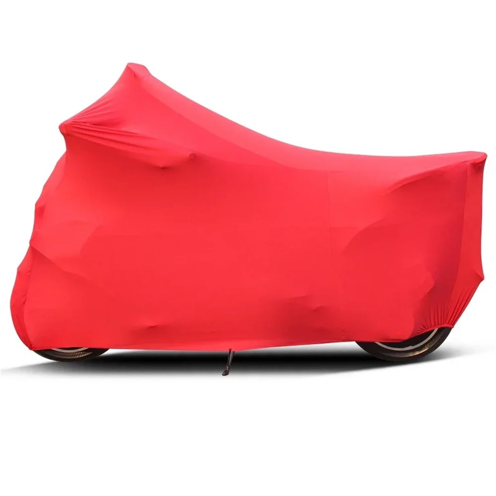 Wodoodporny pokrowiec na motocykl Pokrowce na motocykle Osłona ochronna UV Motor Scooter Bike Osłona pyłoszczelna Wewnątrz, na zewnątrz Elastyczna tkanina pokrywa samochoduwodoodporna(Red,M for 160-18