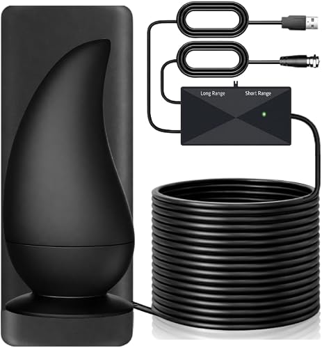 Antenna for Local Channels 15 Miles, Support HDTV 720p, Digital Antenna Indoor