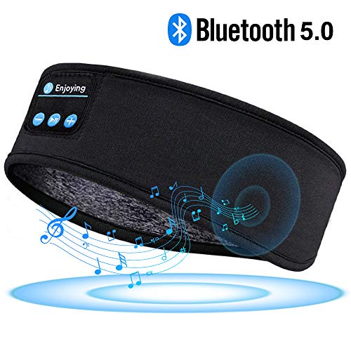 Sleep Headphones Bluetooth Headband-Wireless Sports Headband Headphones with Ultra-Soft Music Headband-Perfect Sleeping Headphones