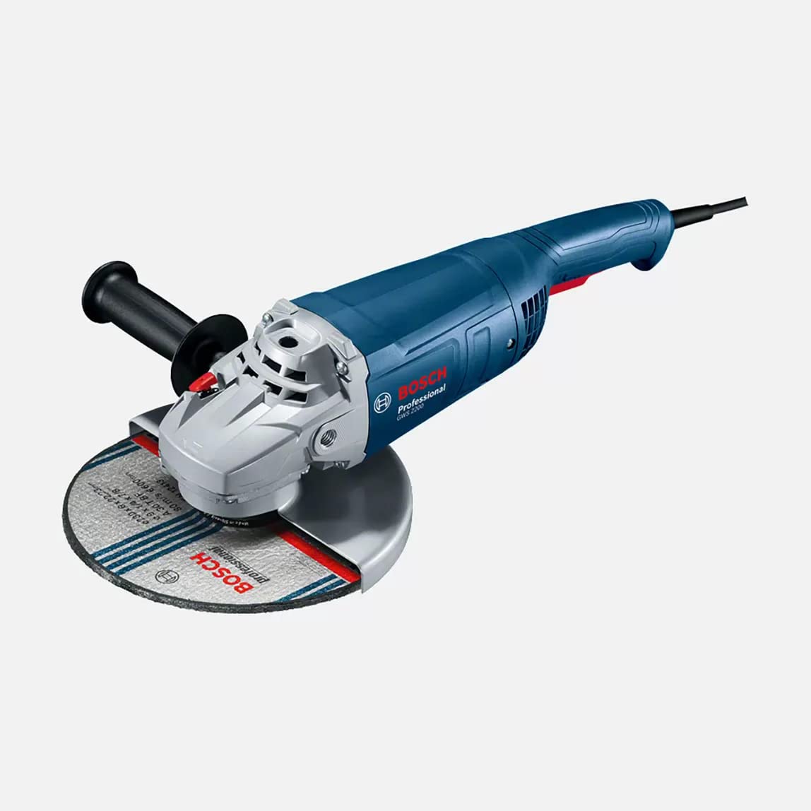 Bosch Professional GWS 2200,180 H Büyük Taşlama Makinesi-Devir Ayarlı (2.200 W, Disk Çapı: 180 mm, 6.500-8.500 dev/dak
