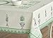 Maison d' Hermine Table Cloth Rectangle Table 100% Cotton 60 x 90 Inches Tablecloth Reusable Decorative for Dining Kitchen Room Farmhouse Home Easter Decorations Spring Summer - Jardin Du Roy