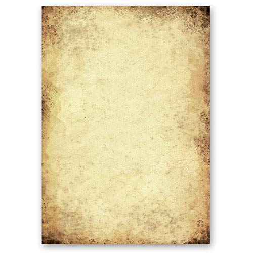 Papel de carta PAPEL VIEJO Antiguo & Historia 250 Hojas formato DIN A5 - Paper-Media