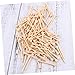 JOINPAYA Wooden Golf Tees Set 100 Pack 7cm Unbreakable Tee Pegs for Outdoor Sports Sturdy Golf Training Equipment for Skill Levels