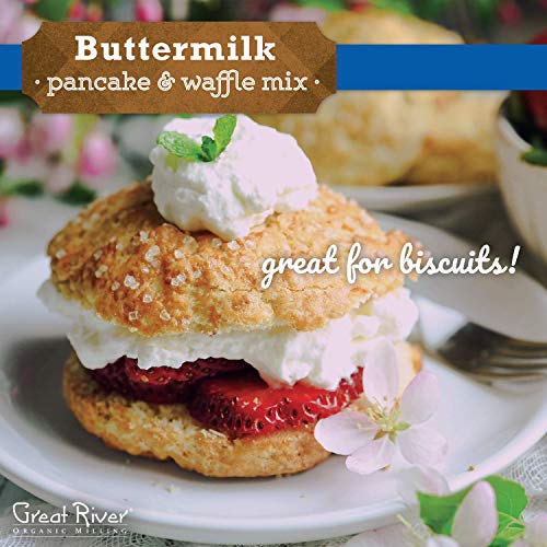 Great River Organic Milling, Pancake Mix, Buttermilk, Organic, 25-Pounds (Pack Of 1) #TOP5