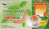 Tai Chi Think Sharp Energizing Tea (Ginseng Ginkgo Biloba) 12 Bags