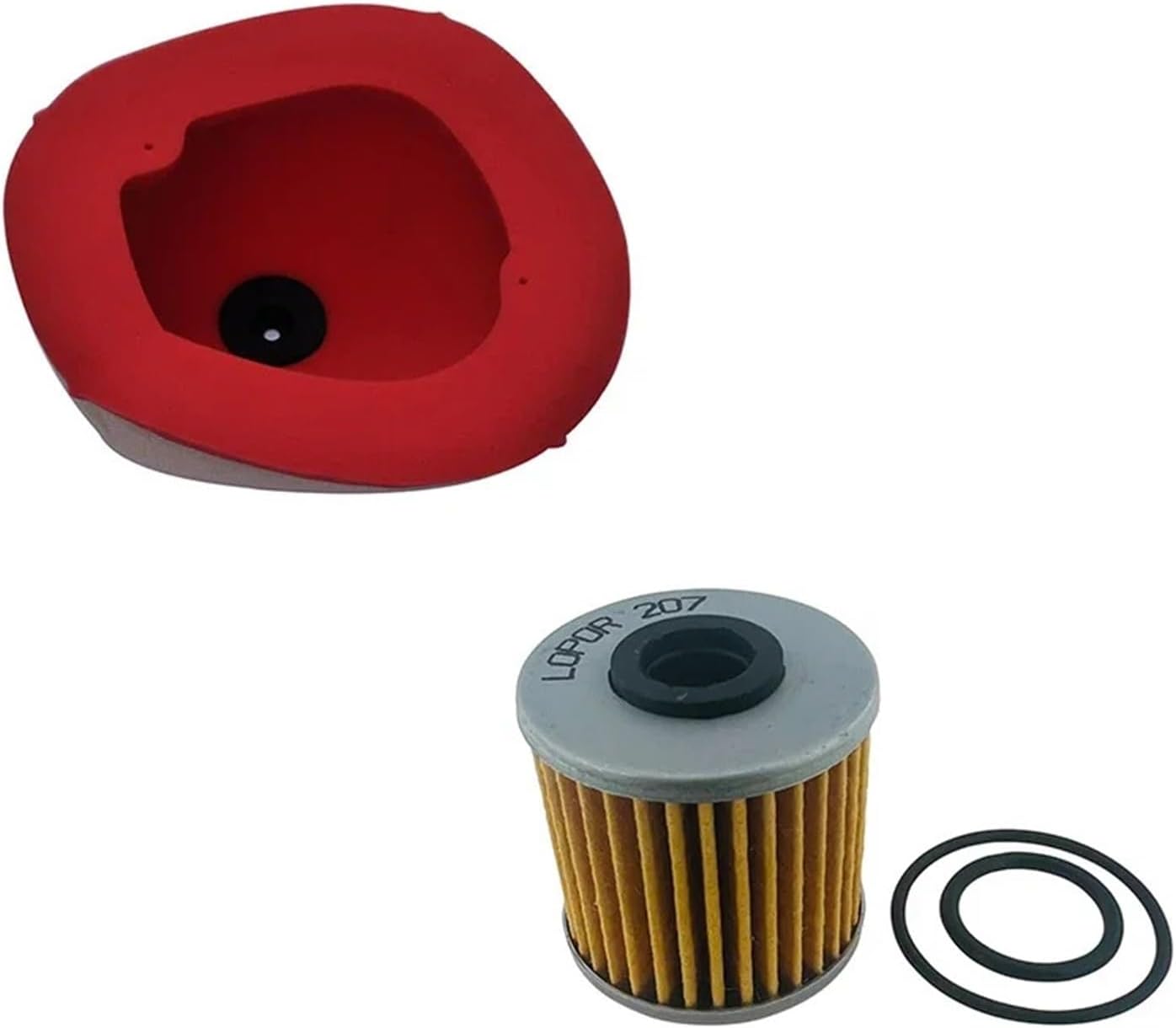 Filtr powietrza motocykla i filtry oleju do KX250 F KX252 2017-2020 KX450F KX 450 F 450F 16-18