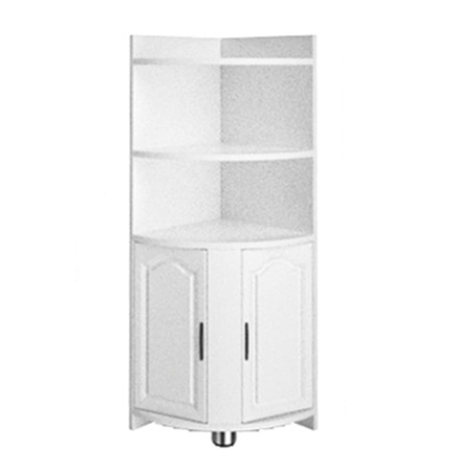 コーナー用三角キャビネット Amazon｜コーナーディスプレイキャビネット 6段コーナーラック