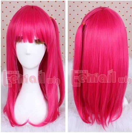 Top Sale 45cm Labyrinth of Magic Morgiana Magi Cosplay Wig Party+free Wig Cap Osml184