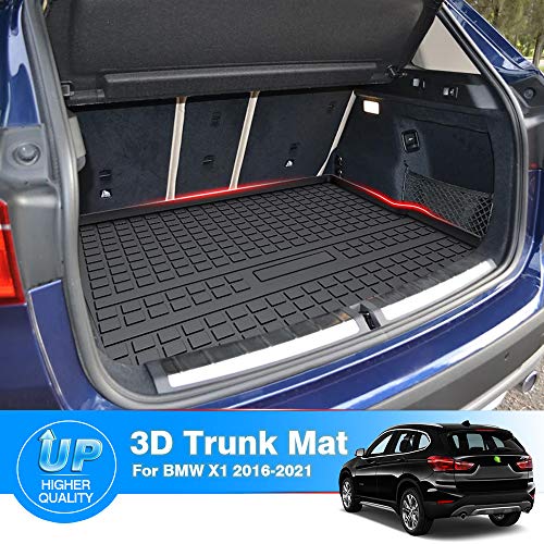 Cartist Anti-Slip Cargo Liner For 2021 X1 Odorless High Side 3D Trunk Floor Mat Custom Fit 2016 2017 2018 2019 2020 2022 Bmw X1 #TOP1