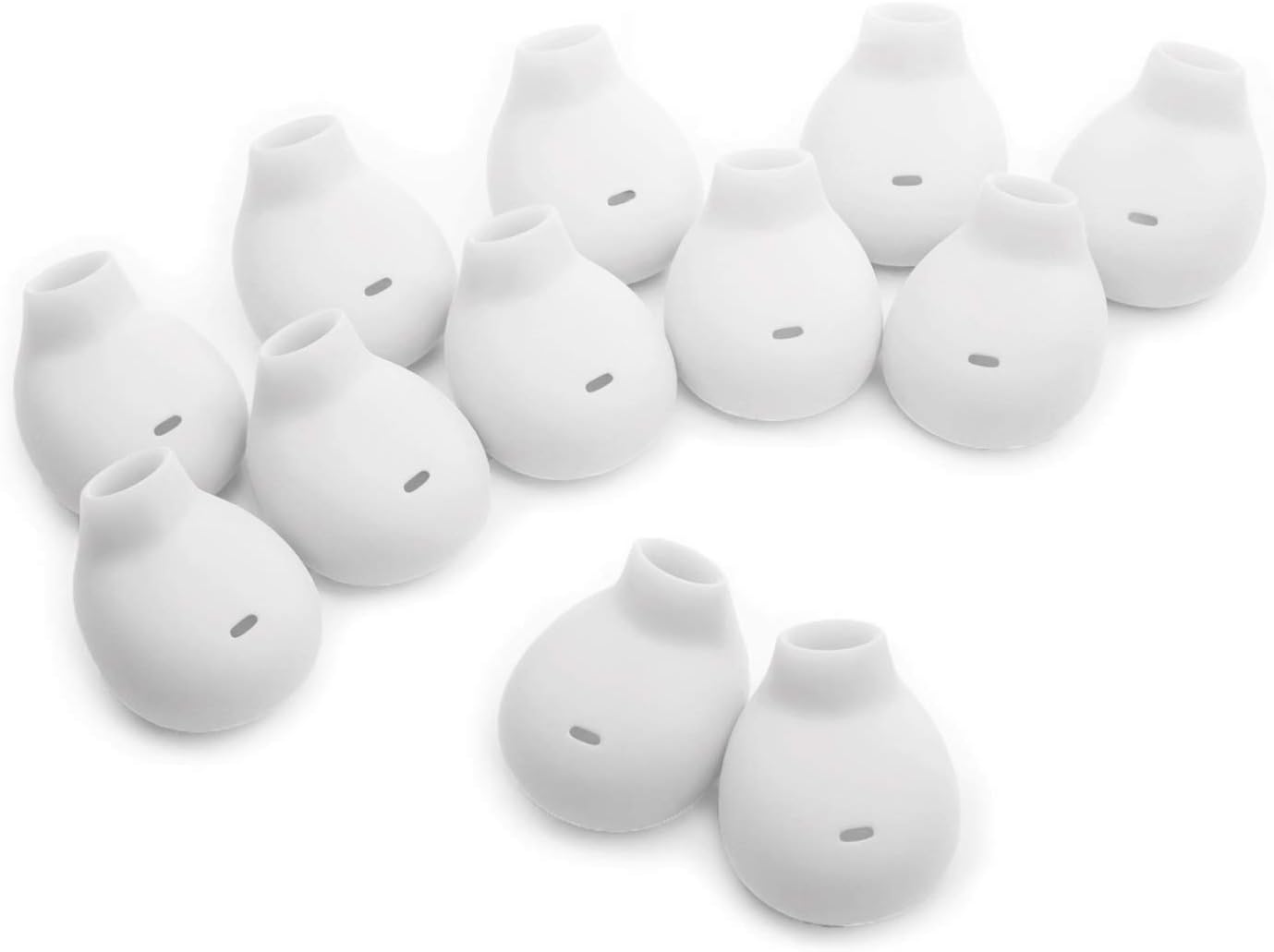 Okuli Set of 12 Silicone EarBuds Ear Tips For Samsung Galaxy S6, S6 Edge, S7, S7 Edge Earphones
