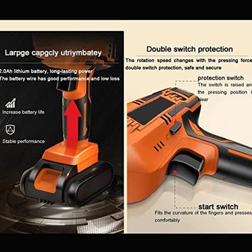 Electric Meat Bone Saw Machine - Commercial & Home Butcher's Hacksaw, Cordless Reciprocating Tool for Cutting Meat & Bones, Includes 1 Battery & 2 Saw Blades