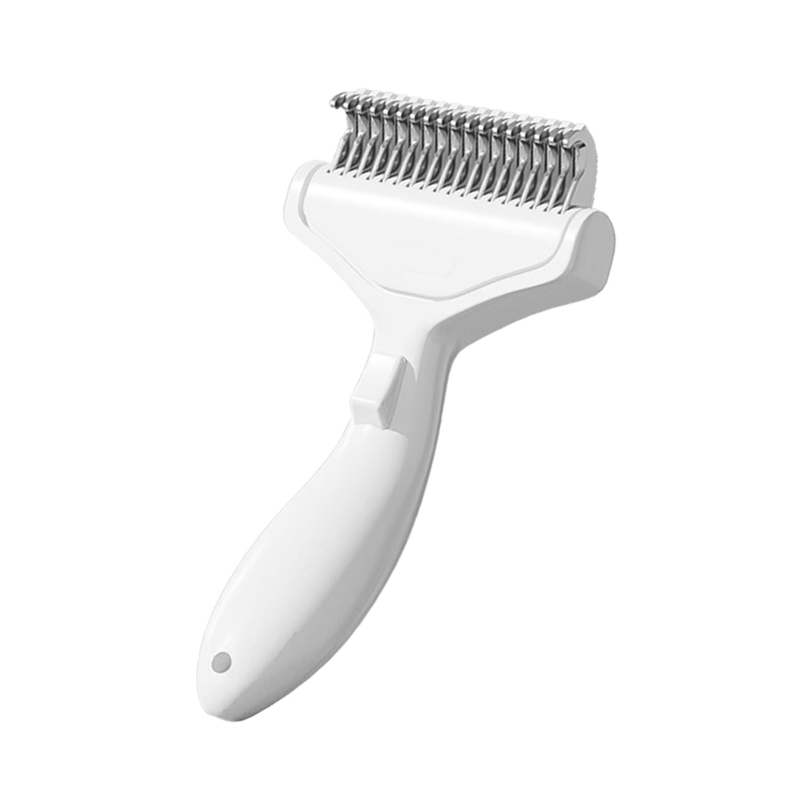 MICFENY Stainless Steel Pet Detangling Comb For Dog Cats To Remove Shedding Furs Hair Mats Knots And Tangles Grooming Tool
