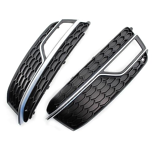 Cadre de phare antibrouillard haut de gamme pour pare-choc avant S5 et A5 SLine style nid d'abeille