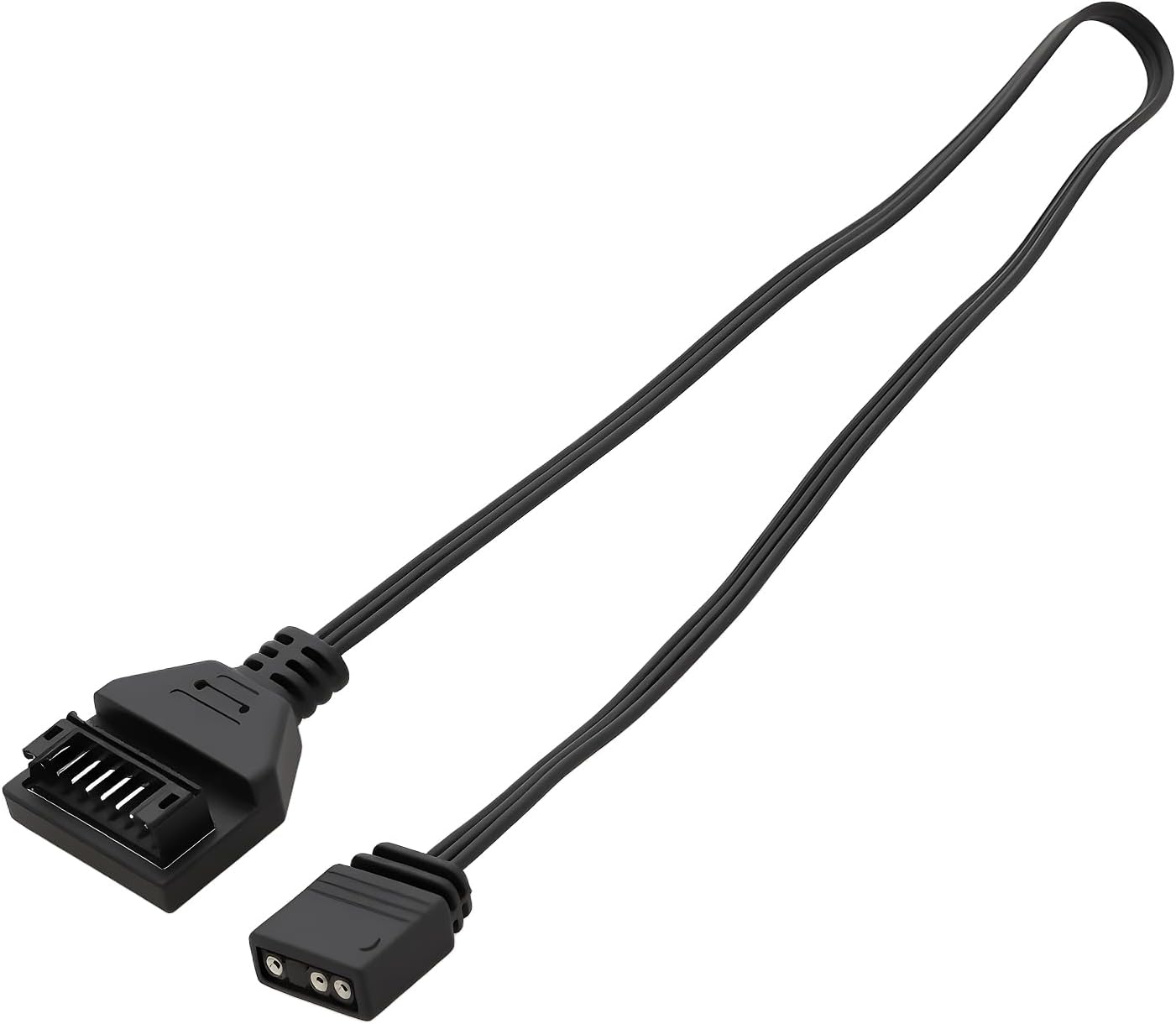 The Lord of the Tools 1x Motherboard 5V 8PIN to 3PIN ARGB Cable Adapter Compatible with Lian Li Strimer Plus 3x8 Pin Cable