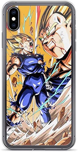 Compatible with iPhone Case Vegeta Dragon Ball Z Pure Clear Phone Cases  Cover (iPhone 11