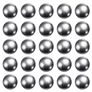 Sourcing Map 25Stk Präzisionskugeln 1/2' Edelstahl