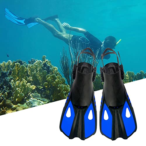 Aletas de buceo ajustables duraderas de alta resistencia para equipo de snorkel 2