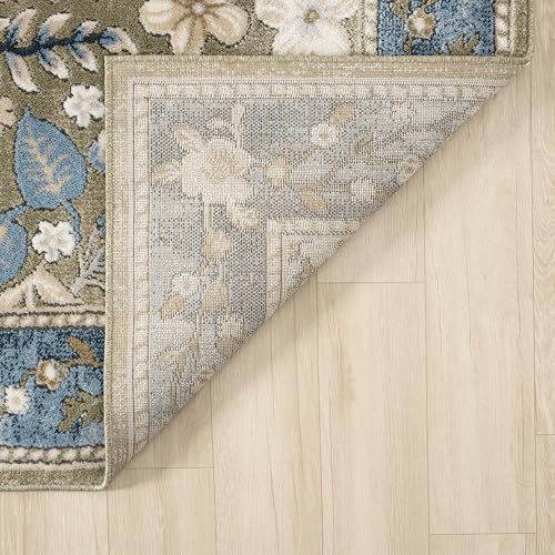 Tapete Abani 8' x 10' Vintage Floral Diseño miniatura 6