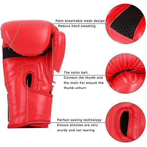 image for Brace Master Boxing Gloves, Heavy Bag Punching Mitts Gloves, Men Women
