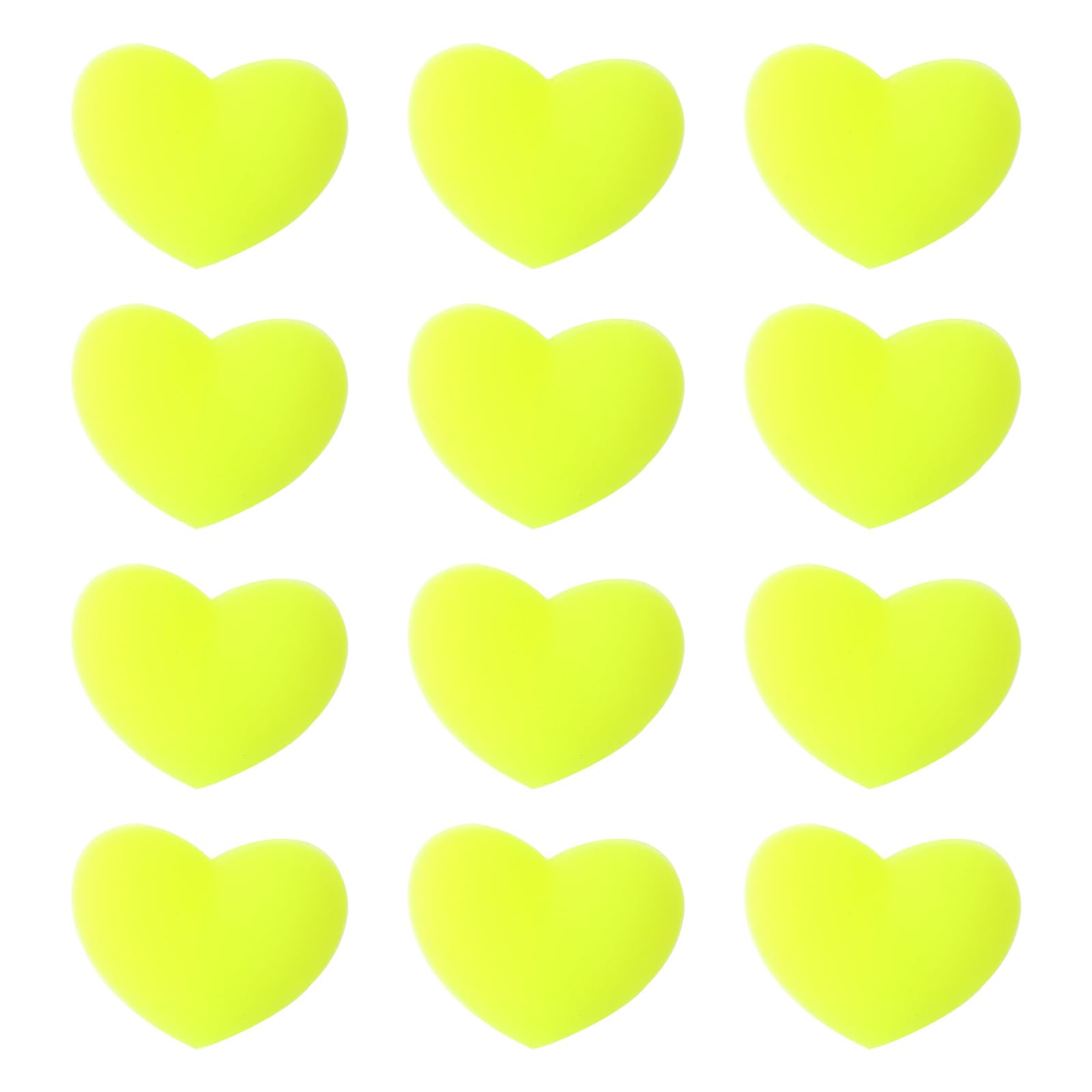 CAZSTYK 12pcs Tennis Racquet Dampeners Heart Shape String Dampener Silicone Tennis Racket Damper Absorber Dampener Silicone Absorber