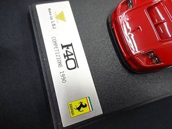 Amazon.co.jp: 1/43 LSJ024 Ferrari F40 Competizione 1990 Red