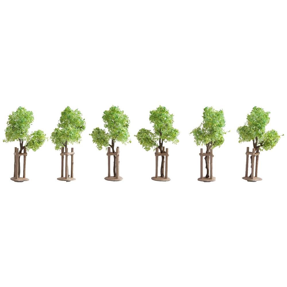 Noch 21538 Boy Trees with Tree Supports, Multi-Colour, Multicoloured, Small