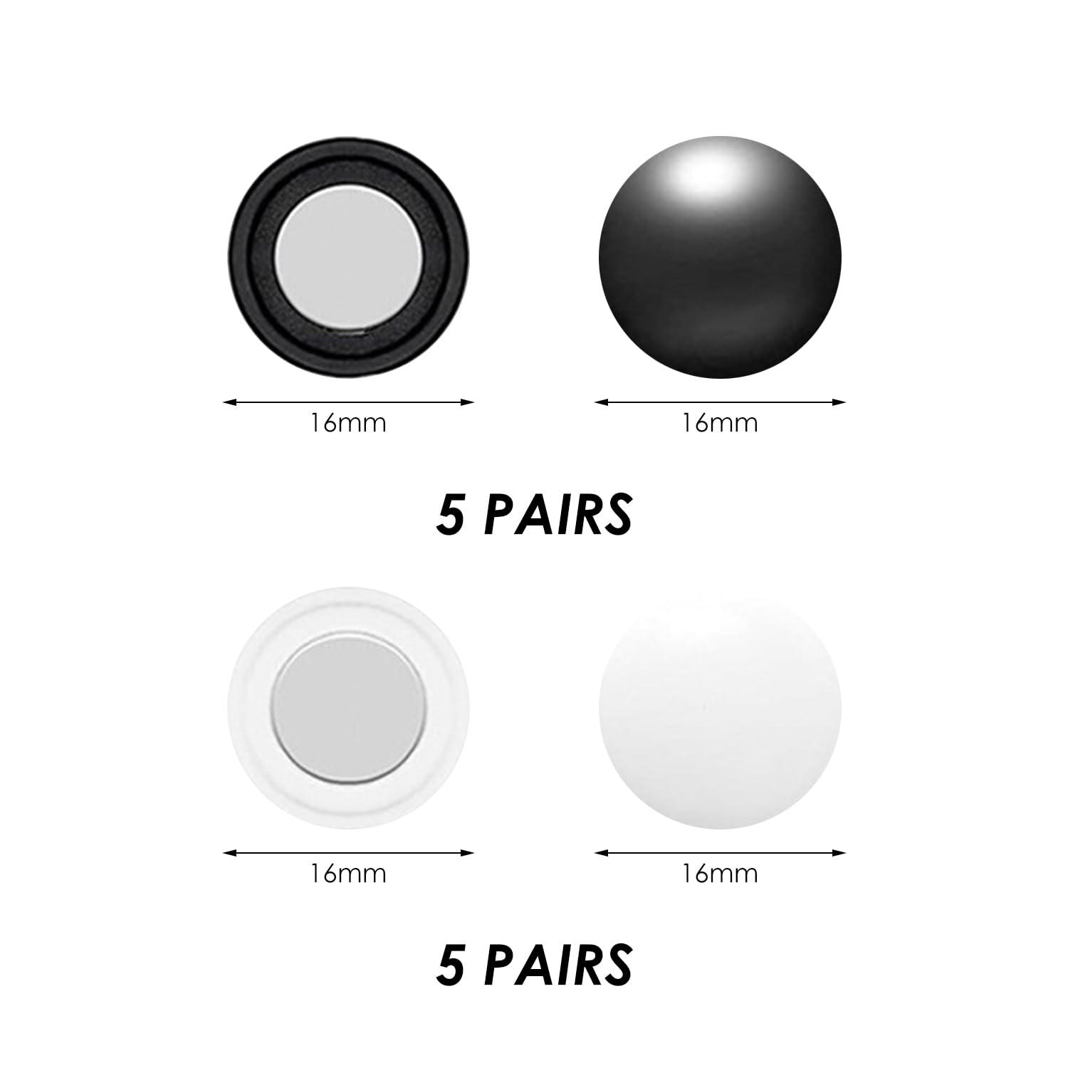 10 Paia di Fibbie Magnetiche in Tessuto Numerico, Clip per Badge da Corsa, Fibbia Fissa per Maratona, Clip per Numero Magnetico, Set di Accessori Sportivi.