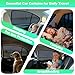 KOCZIL Car Window Shades for 2019-2024 Corolla Sedan (Not Fit Touring/Hatchback/Cross) - Rear Side Sun Shade for Baby, Breathable Mesh Car Privacy Covers, UV Protection & Heat Insulation (2PCS)