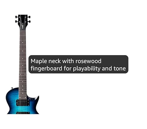 Amazon.com: ESP LTD EC-200DX Electric Guitar - Blue Burst