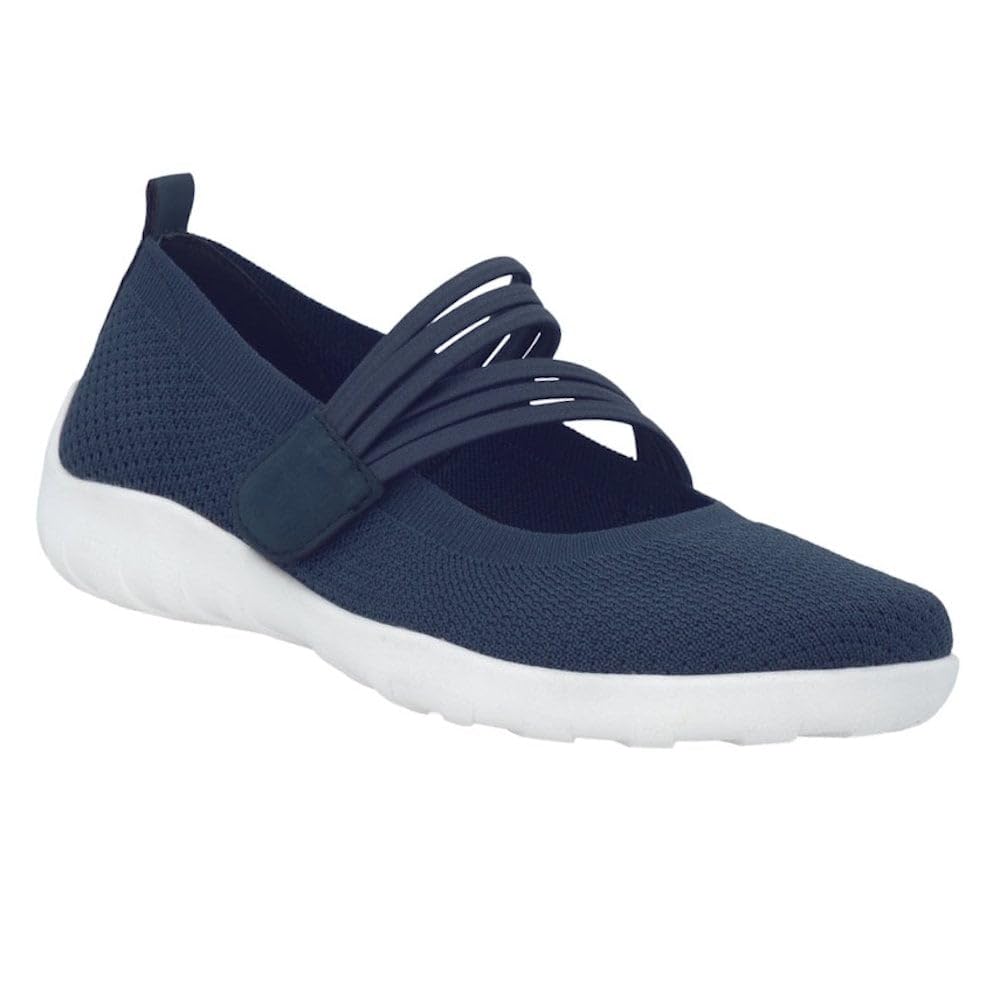 Rieker Women's R3519 Ballet Flats, Blue, 40 EU