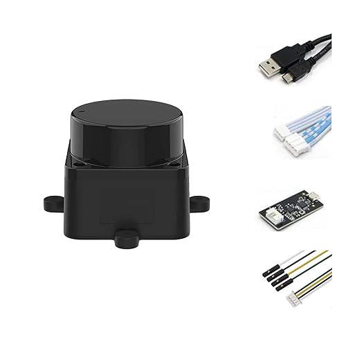 youyeetoo Sensor Lidar FHL-LD19 - Rango de 360° de 39.4 ft (39 pies), tamaño de nuez, resistente a 30K lux - Proporciona ROS/ROS2/C/C ++ SDK