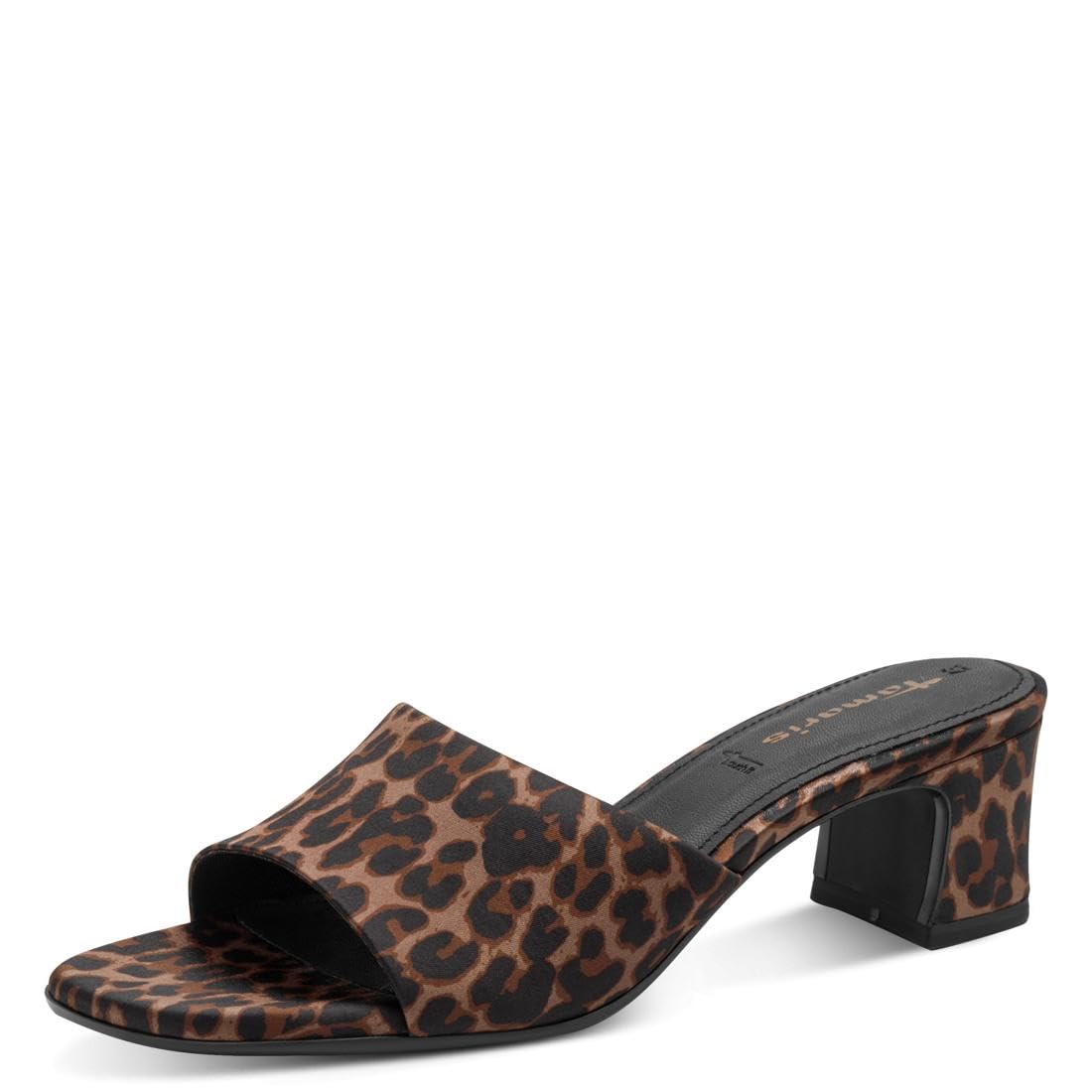 Tamaris Women's mule with block heel brown 7.5 UK