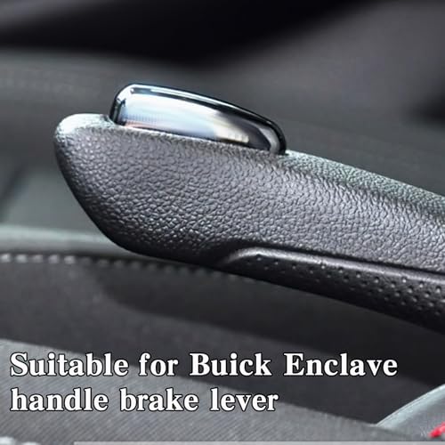 Handbremsknopf,Handbremsknopfschalter Ersatz,Auto Handbremse Knopf, Handbremsknopf aus Aluminiumlegierung für Vauxhall Opel Mokka, Modelljahre 2012-2018, Auto Handbremse Feststellbremse Knopf