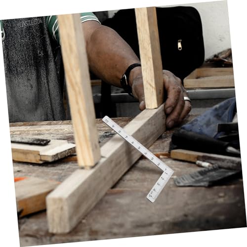 Règle d'angle en acier inoxydable durable pour traçage géométrique précis - 5