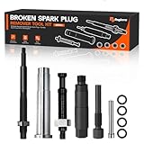 Rogierra 65700 Broken Spark Plug Remover Tool Kit Compatible with Ford 3V Engine