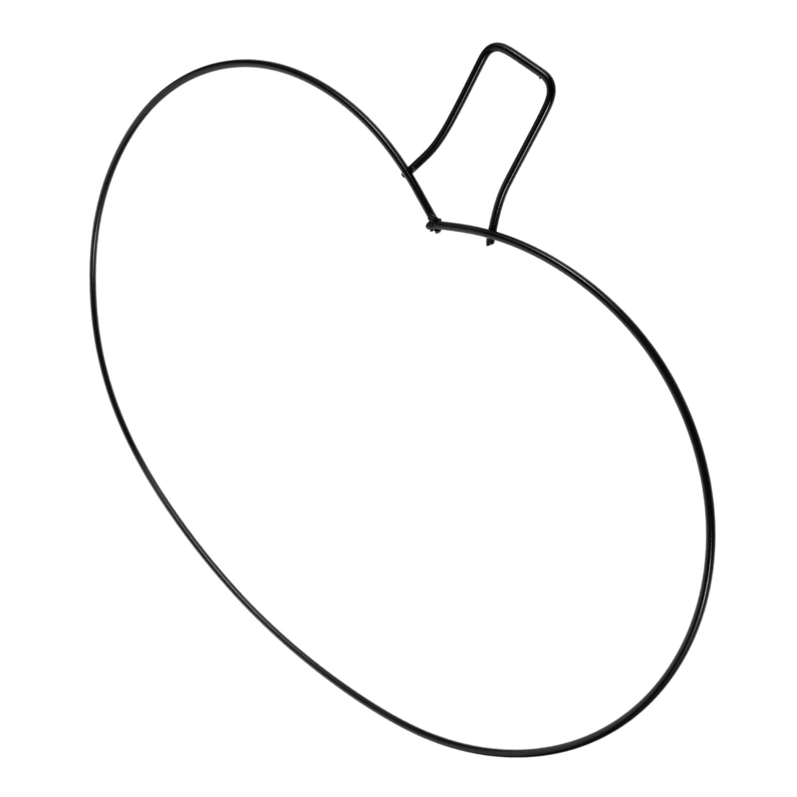 GRIRIW Metal Pumpkin Wreath Frame DIY Decor Compact Lightweight Perfect for Halloween Decorations