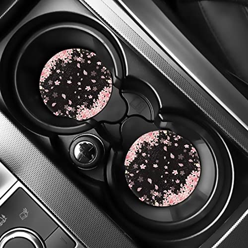 Portavasos para Carro AFPANQZ 2.75 pulg Rosa y Negro miniatura 3