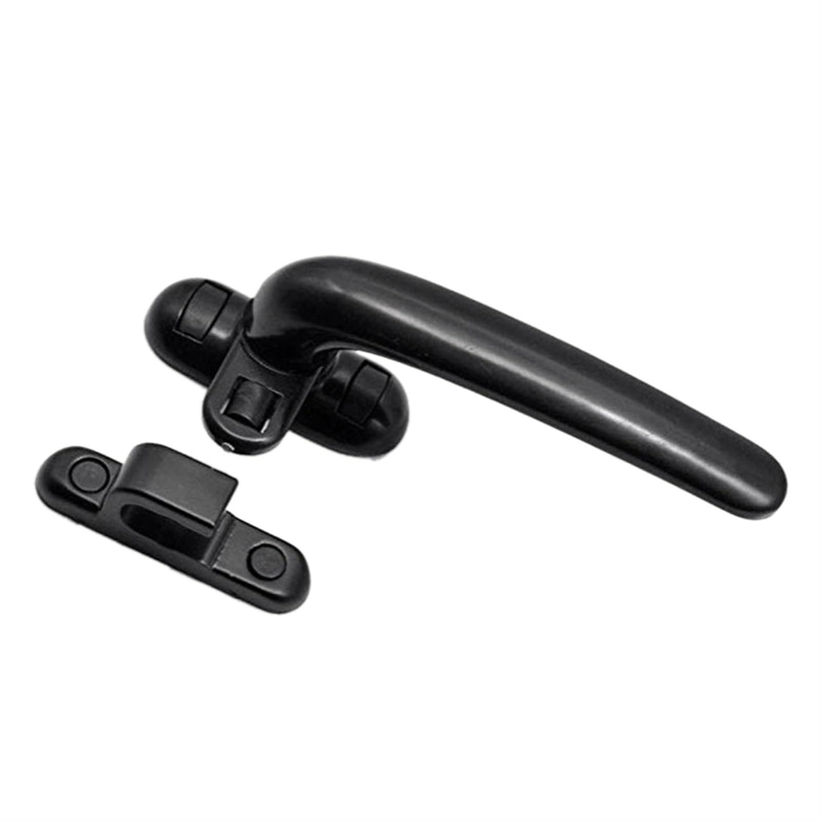 Jteyult Casement Window Handle Lock - Black Zinc Wheel Handle For Plastic Steel Doors & Windows - View #10