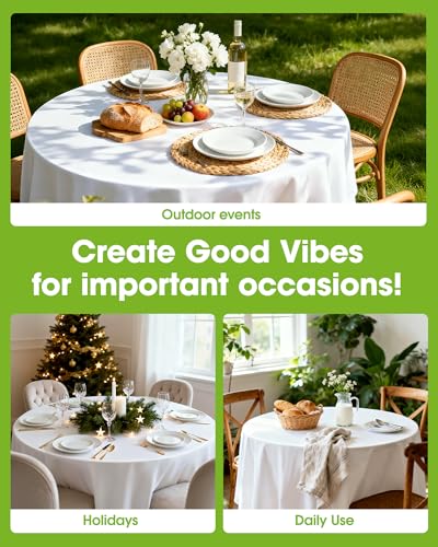 Save 40% on Pureegg 6-Pack Disposable Plastic Table Cloths - Image 4