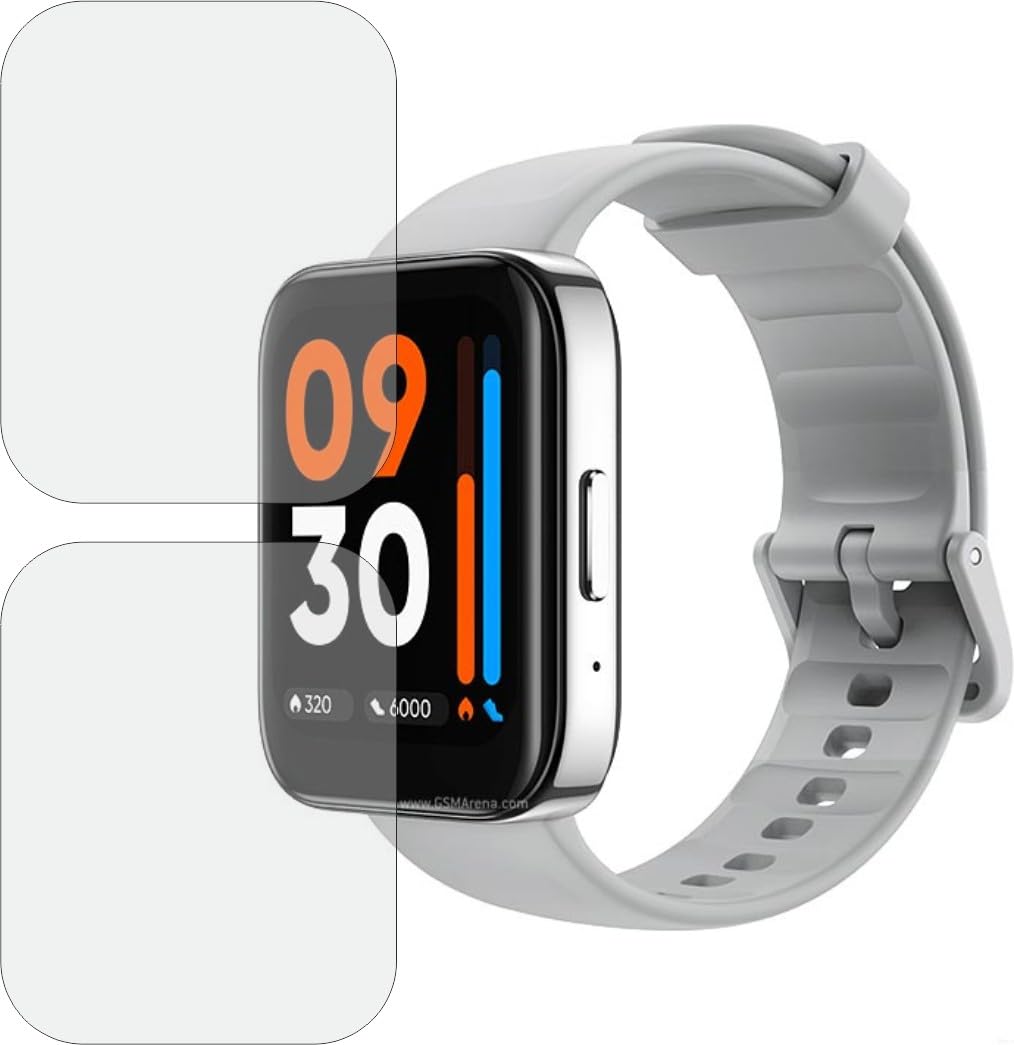TELTREK Screen Guard for Realme Watch 3 Pro Smartwatch Screenguard, Edge to Edge TPU Fiber Film not Tempered Glass Screen Protector for Realme Watch 3 Pro (Pack of 2) (B0CN1VR8PC) Amazon Price History, Amazon Price Tracker