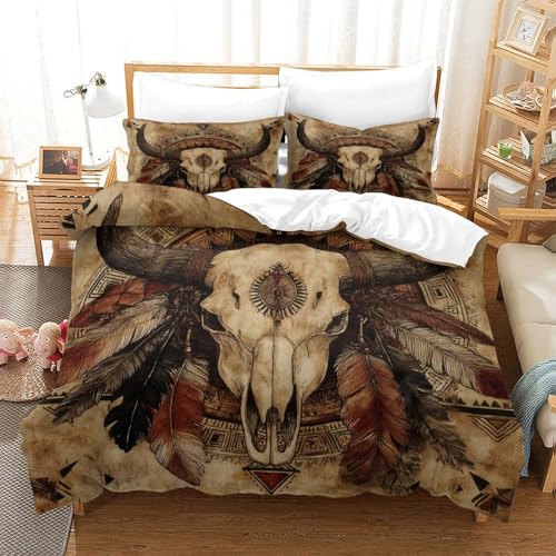 Housse de couette Bull Terrier imprimé 3D pour lit enfant double