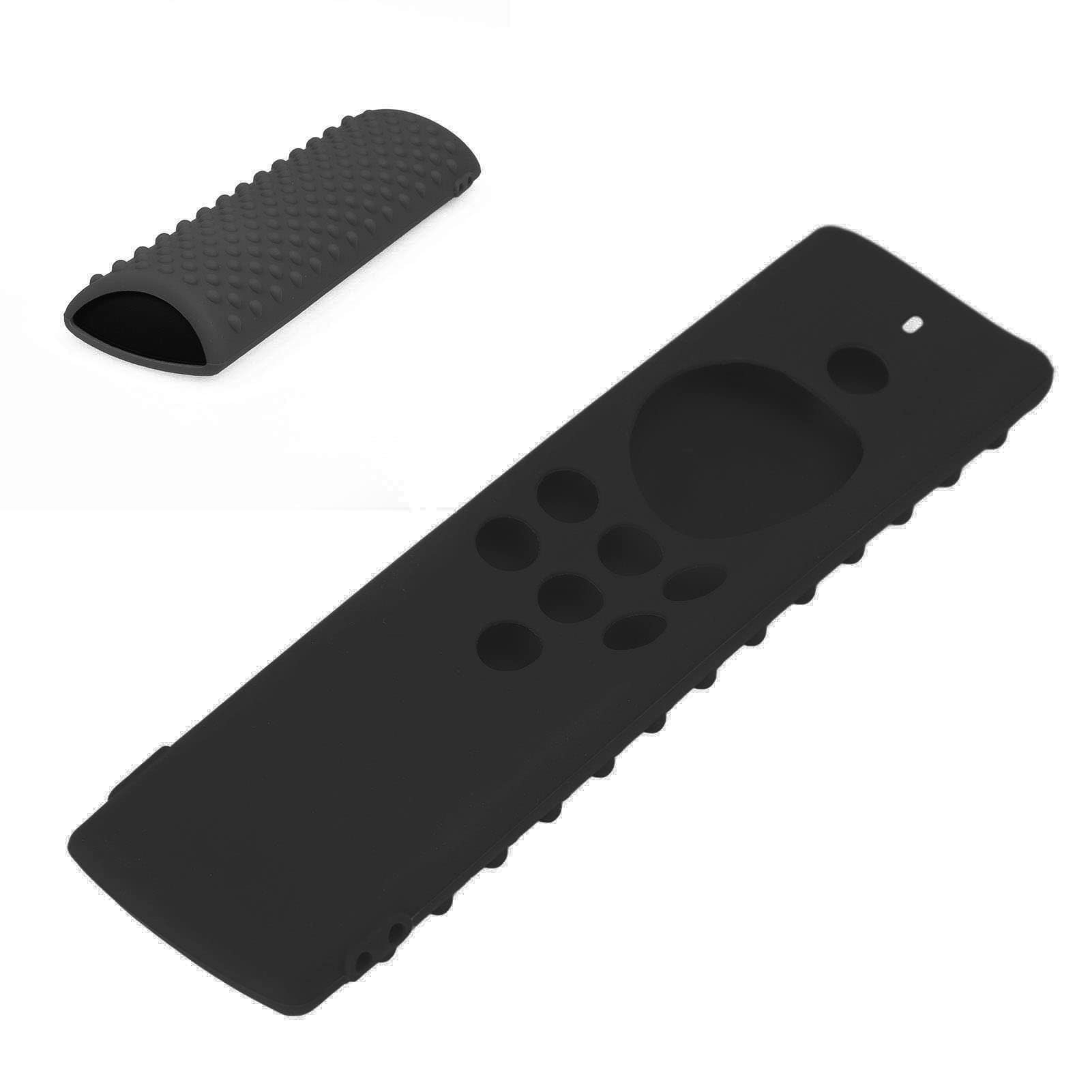 Funda protectora para Stick con control remoto, funda protectora de silicona lavable a distancia, a prueba de golpes, protección de control remoto para Stick Lite negro (vestido de