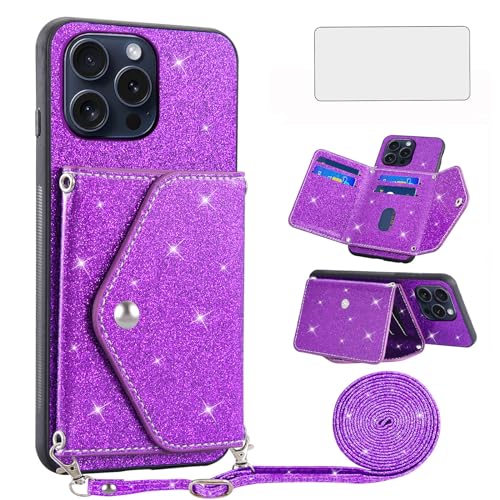 Protège-écran et coque iPhone 15 Pro Asuwish pour éviter les rayures
