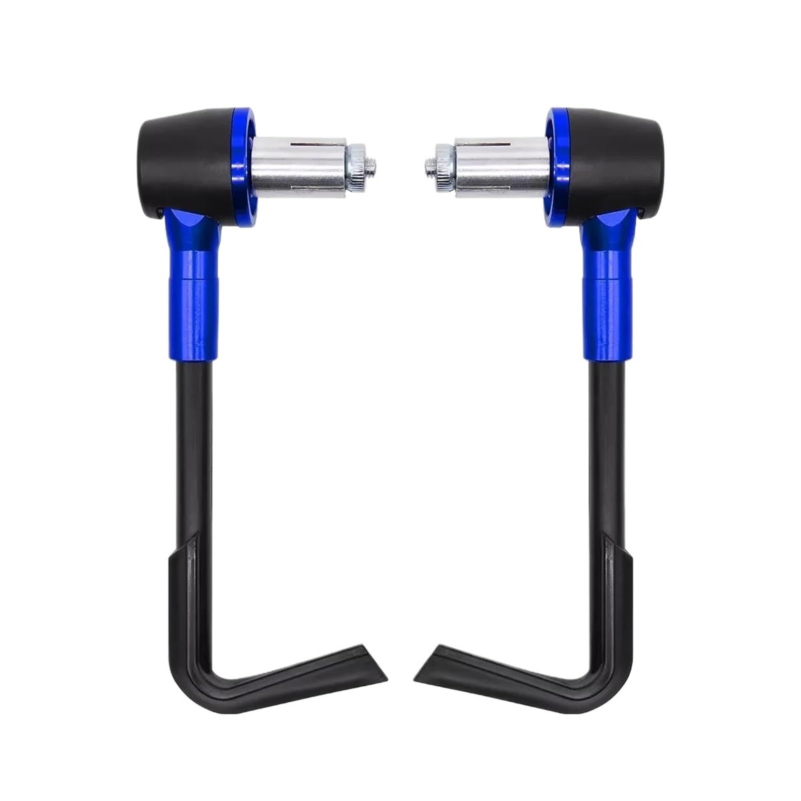 Hjtedhe Blue 22Mm Universal Adjustable Motorcycle Hand Guard Handle Handguard Windproof Lever Guard Protector Motorcycle Handlebar Lever Guards(Blue)